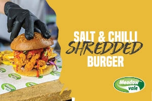Salt & Chilli Shredded Burger