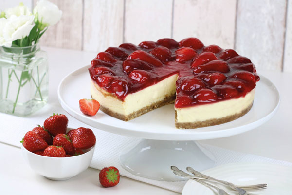 Luxury Strawberry Cheesecake