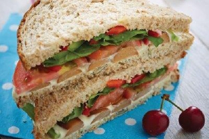 Vegan Hot Dog Sandwich