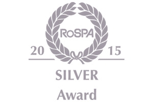 SILVER winner in the RoSPA Awards 2015