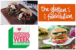 Are you ready for National Vegetarian Week and Coeliac Awareness Week